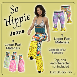 So Hippie Jeans for Genesis 8/8.1 Female