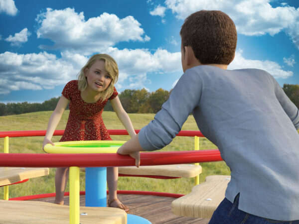 Playground Carousel for Daz Studio - Image 2