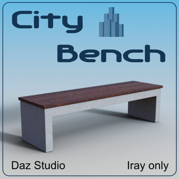 City Bench Daz Studio (FREE)