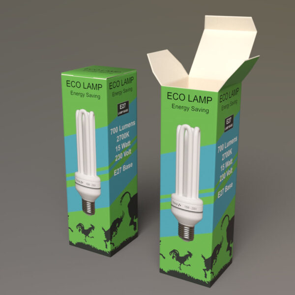 Fluorescent Lamp With Box - Image 3
