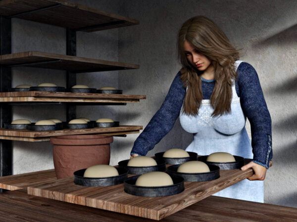 Old Bakery Interior for Daz Studio - Image 3