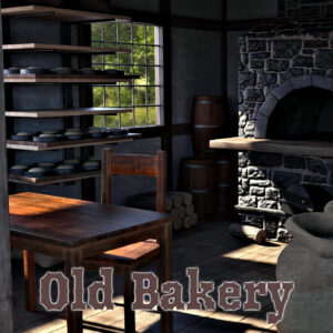 Old Bakery Interior for Daz Studio