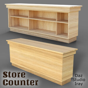 Store Counter for Daz Studio
