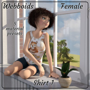 Shirt for Female Webboid (FREE)