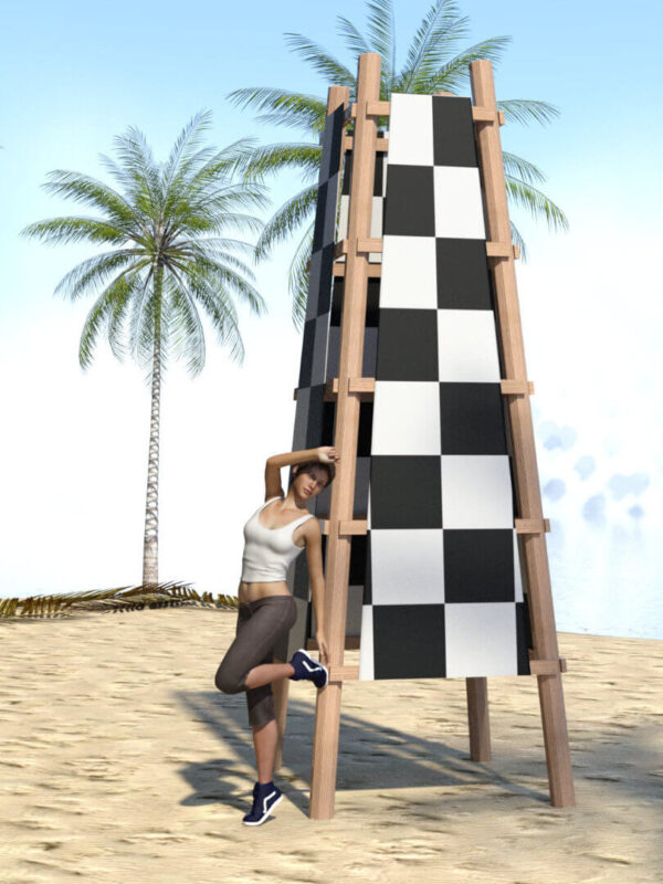 Beach Tower for DAZ Studio (FREE) - Image 2