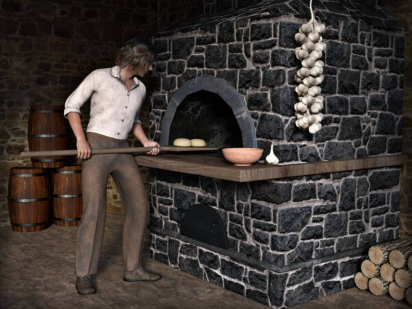 Old Bakery Interior for Daz Studio - Image 4