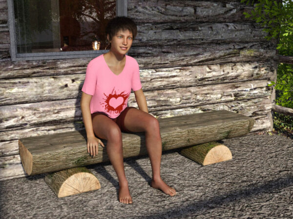 Tree Bench for Daz Studio (FREE) - Image 3